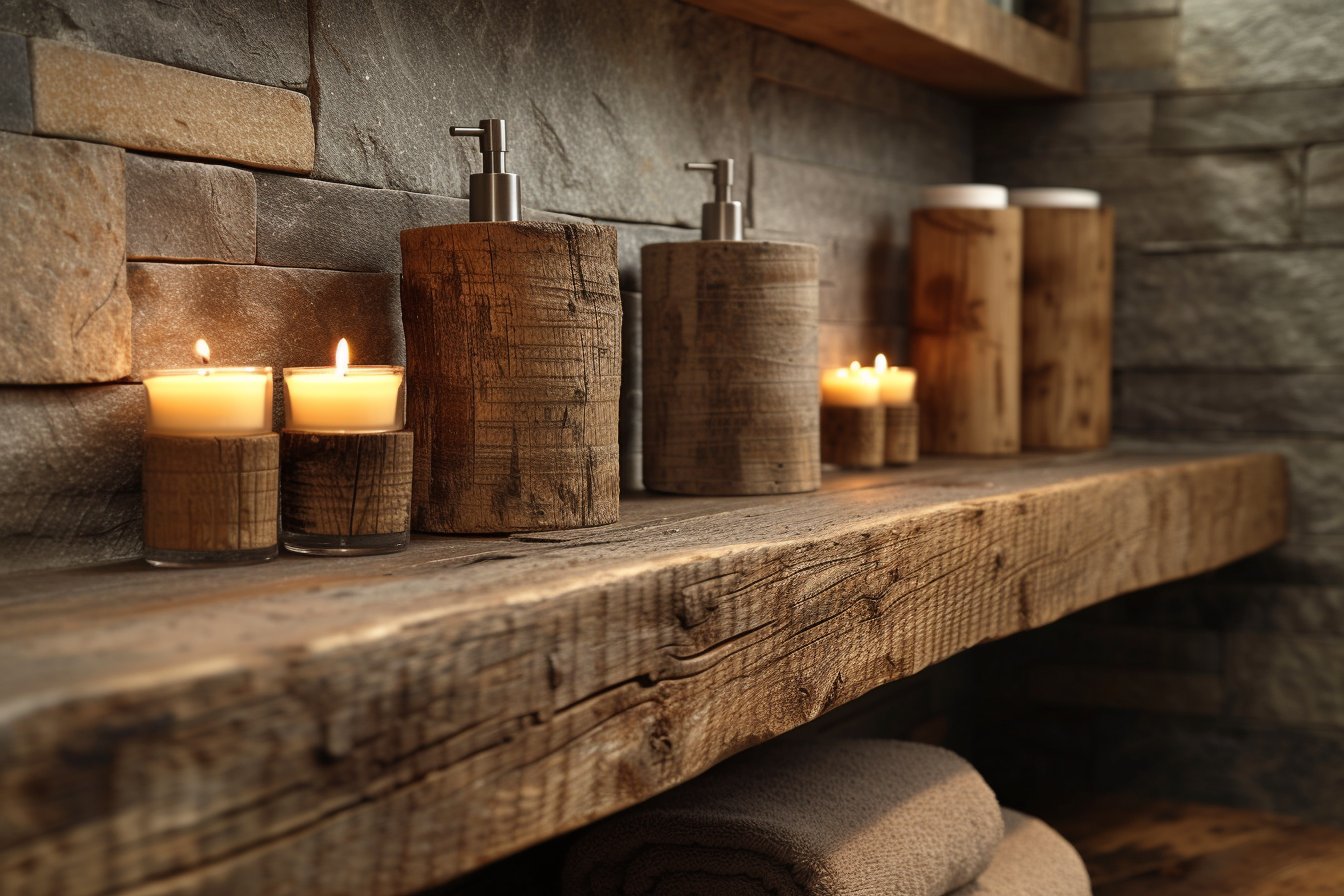 L’élégance du bois dans votre salle de bains : Sélection de porte-papiers toilette pour un style rustique